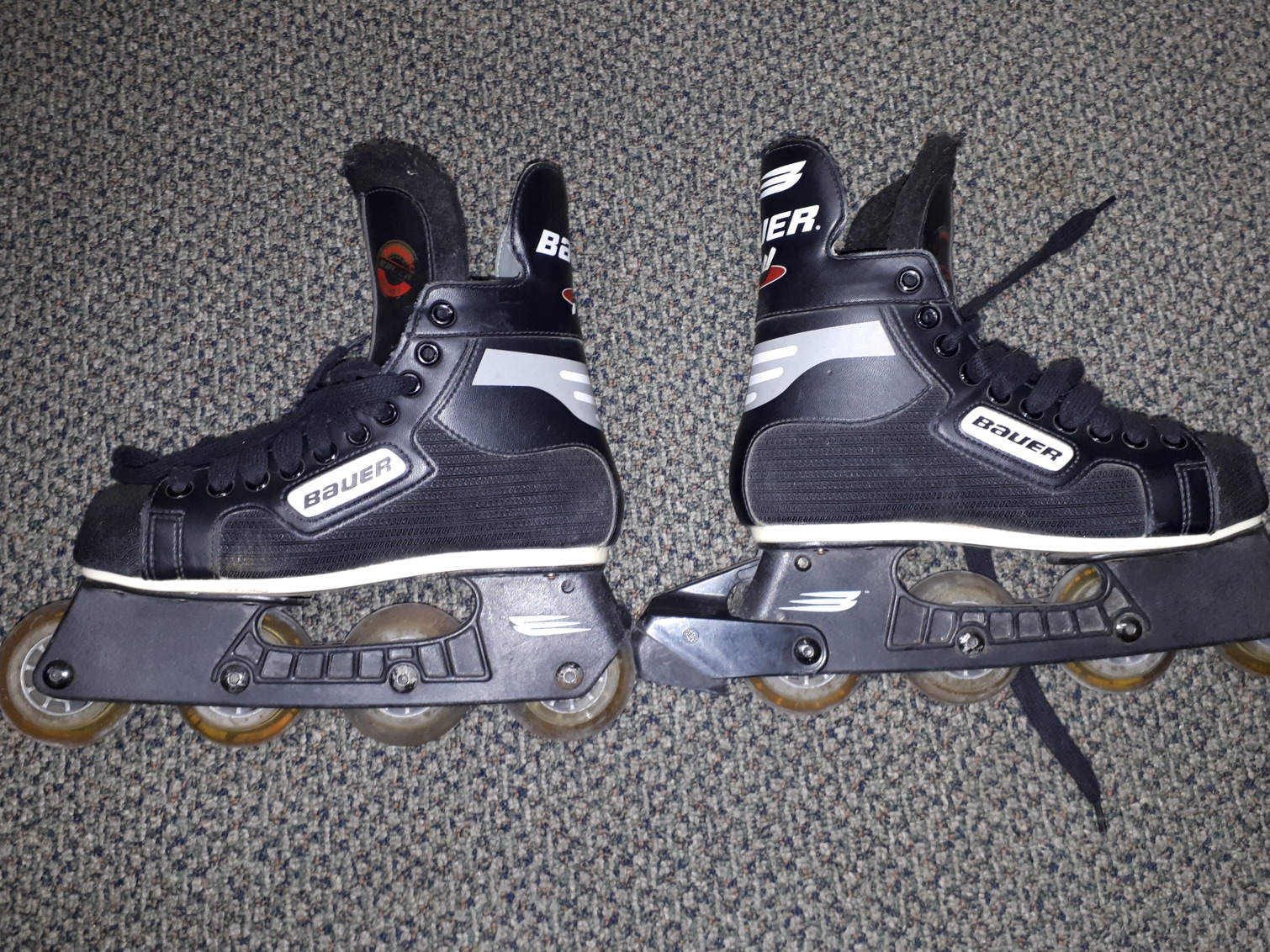 Bauer Inline Skates Regular Width Size 5.5