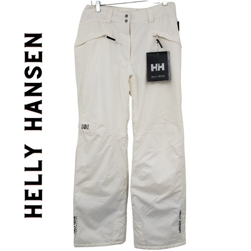 HELLY HANSEN Vega Ski Snowboard Winter Snow Pants Insulated White M NWT