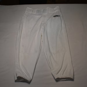 NEW - Rawlings Baseball Knicker Pants, White, Adult Small
