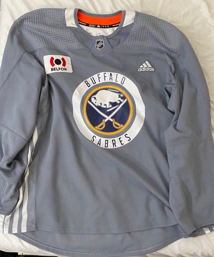 Buffalo Sabres Adidas MiC player issued practice jersey