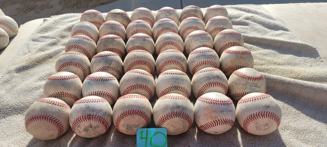 Used Rawlings Official Minor League Baseballs 36 Pack (3 Dozen)