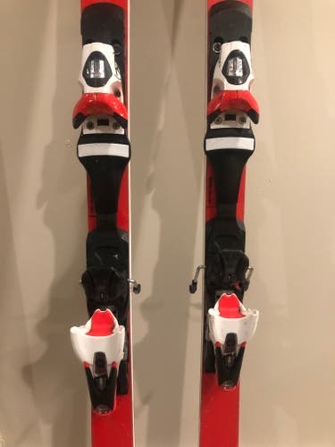 Used 2019 Stockli Racing LASER GS Skis With Bindings Max Din 12