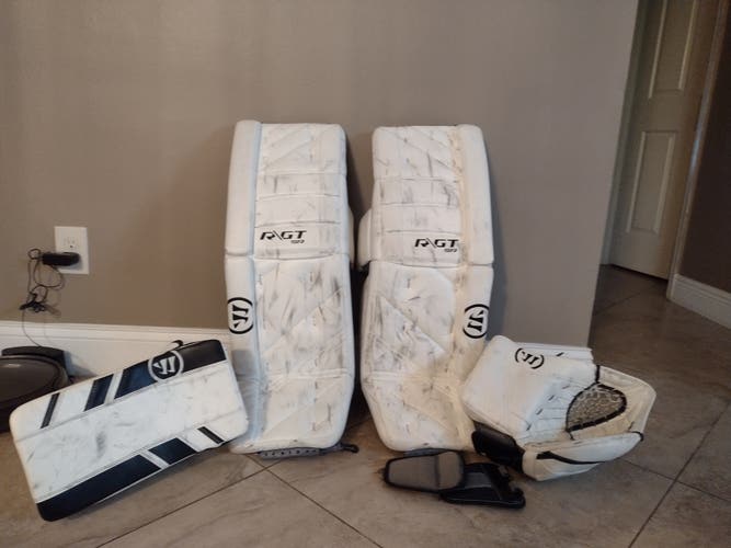 Warrior Regular Ritual GT Goalie Full Set Pro Stock Sr. 32+1.5