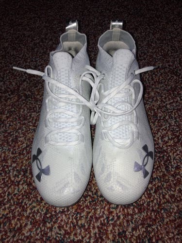 White Men's Spotlight MC Lacrosse Cleat