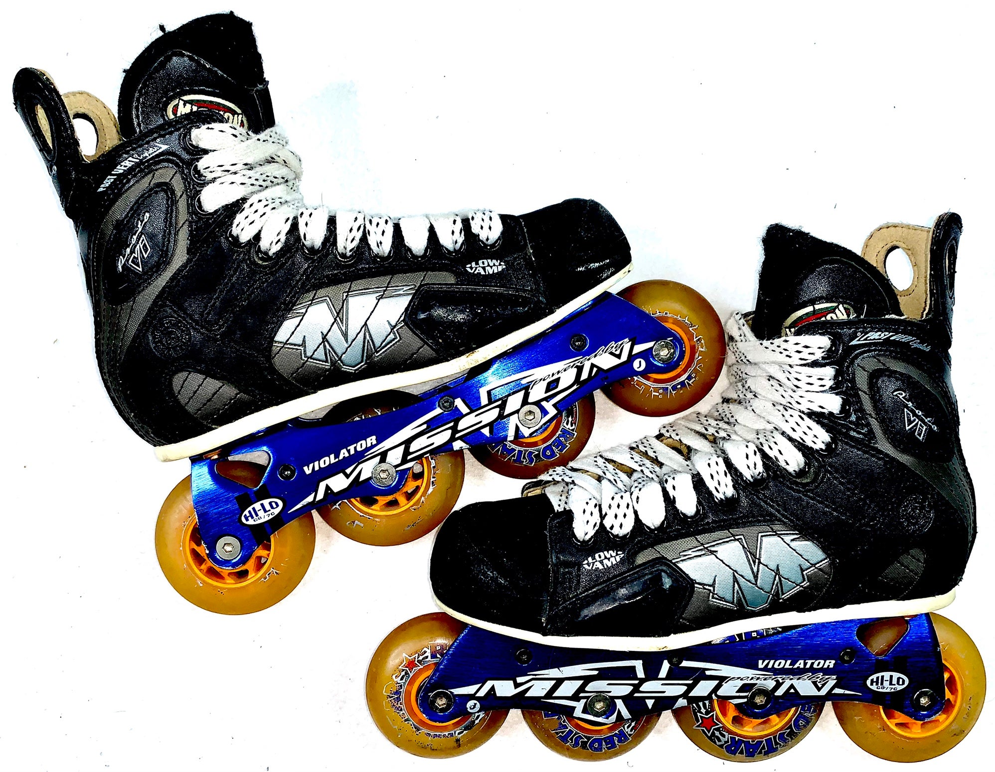 Details about   Mission Proto Si Inline Hockey Skates Roller Blades Size 4D US 4 Shoe M 5 Women 