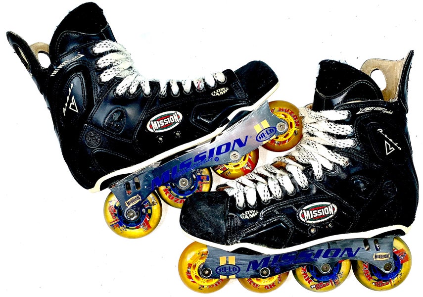 Mission Proto V Inline Accelerator Hockey Roller Skates Size 11D (US Men Shoe 11