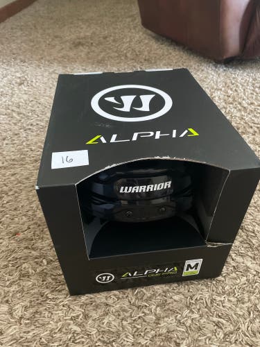 New Medium Warrior Alpha One Pro Helmet