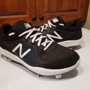 Black Adult Men's New Size 8.5 Metal New Balance 3000v5