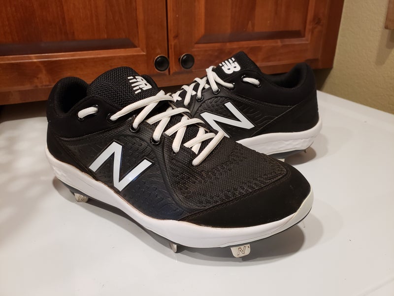 Black Adult Men's New Size 8.5 Metal New Balance 3000v5