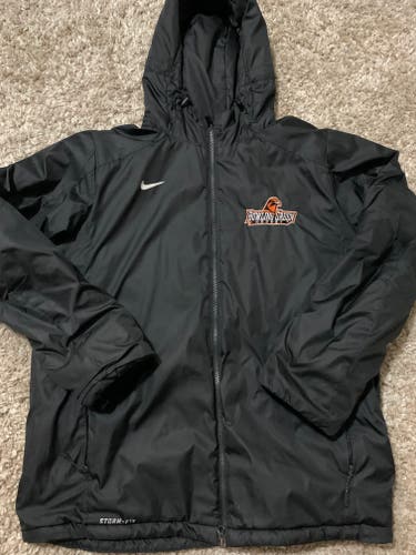 Team Issued NCAA Mens Hockey BGSU Nike Jacket