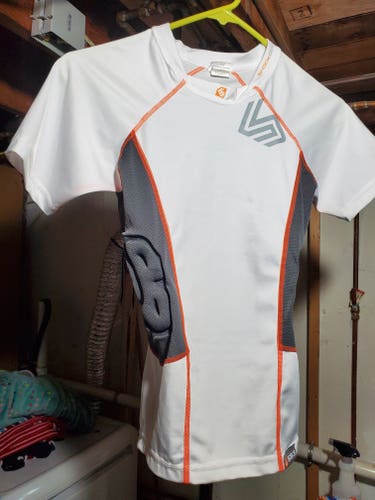 White Youth Men's Used Large Shock Doctor Compression