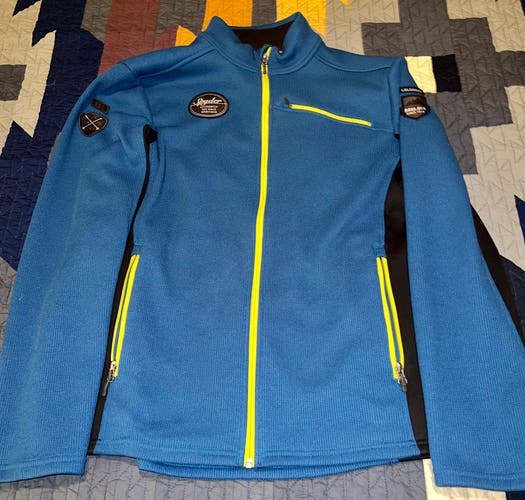 Men’s Spyder Wengen Fleece Jacket Size Large