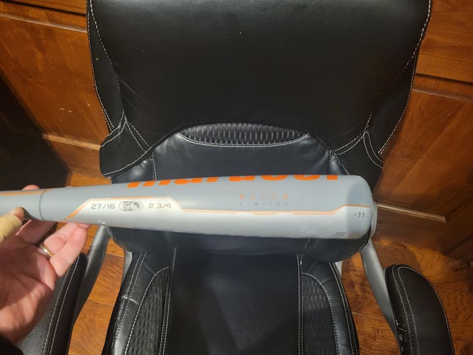 Used USSSA Certified Marucci Alloy Bat (-11) 16 oz 27"