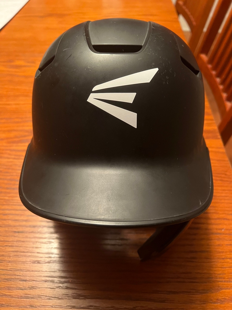 Easton Z5 2.0 Used Batting Helmet Matte Black Jaw Guard Size JR Medium