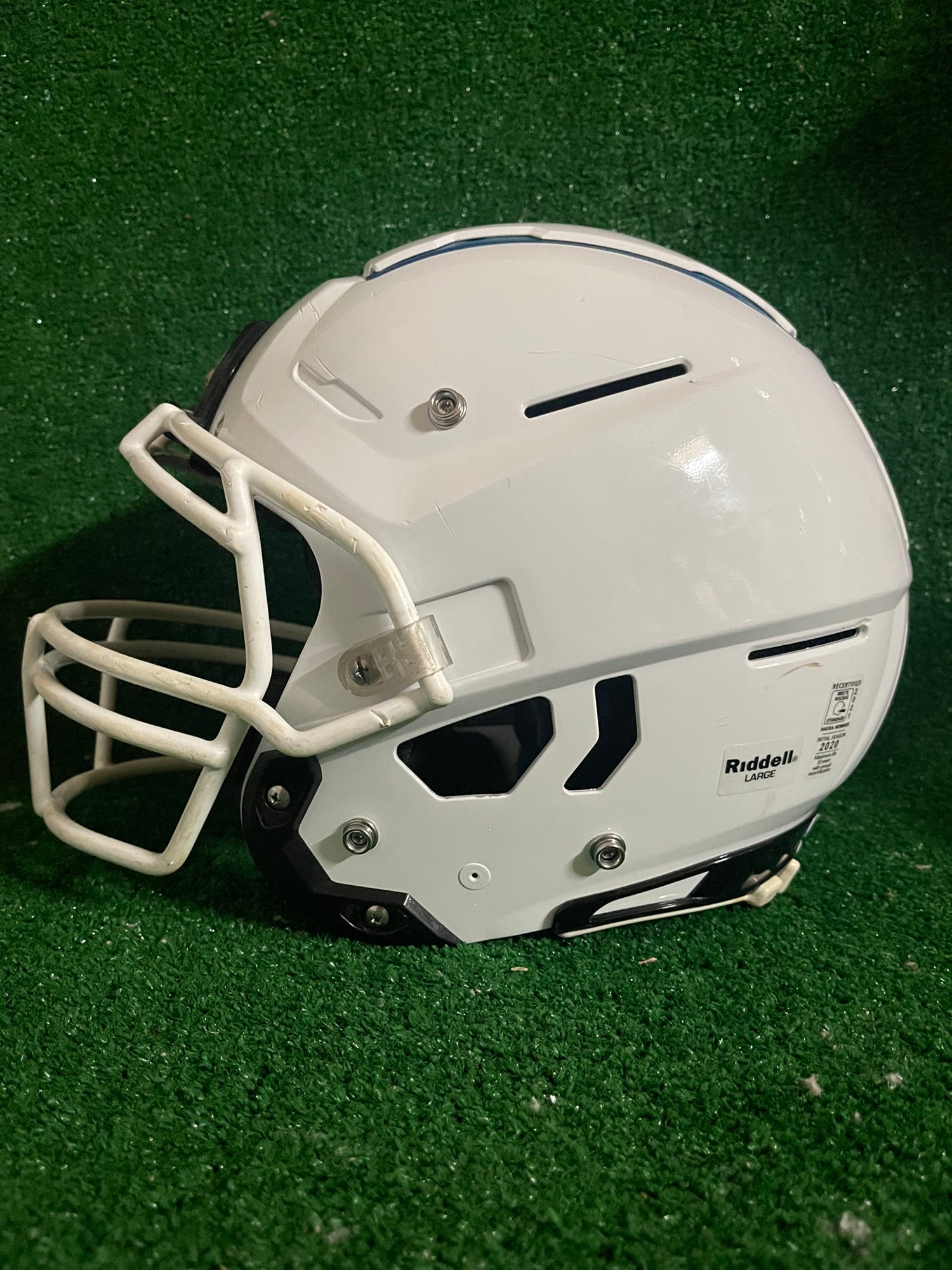 Schutt f7 VTD Adult With Speed Flex Cam lock NAVY-WHITE *VISOR INCLUDED