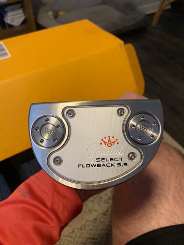 New 34.5" Scotty Cameron Special Select Flowback 5.5 MOTO Putter
