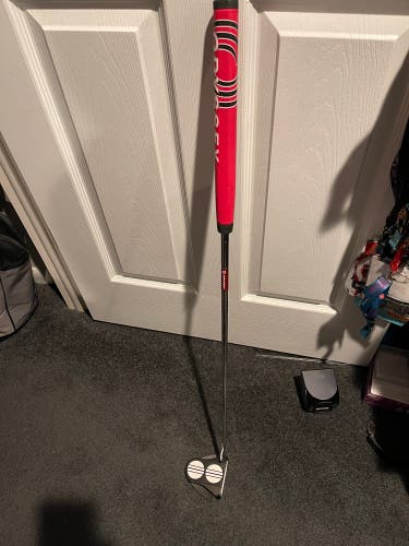 Men's Mallet 35" White hot rx 2 ball Putter With Headcover