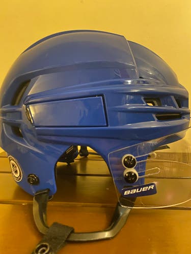 Pro Stock Blue Medium CCM Super Tacks X Helmet