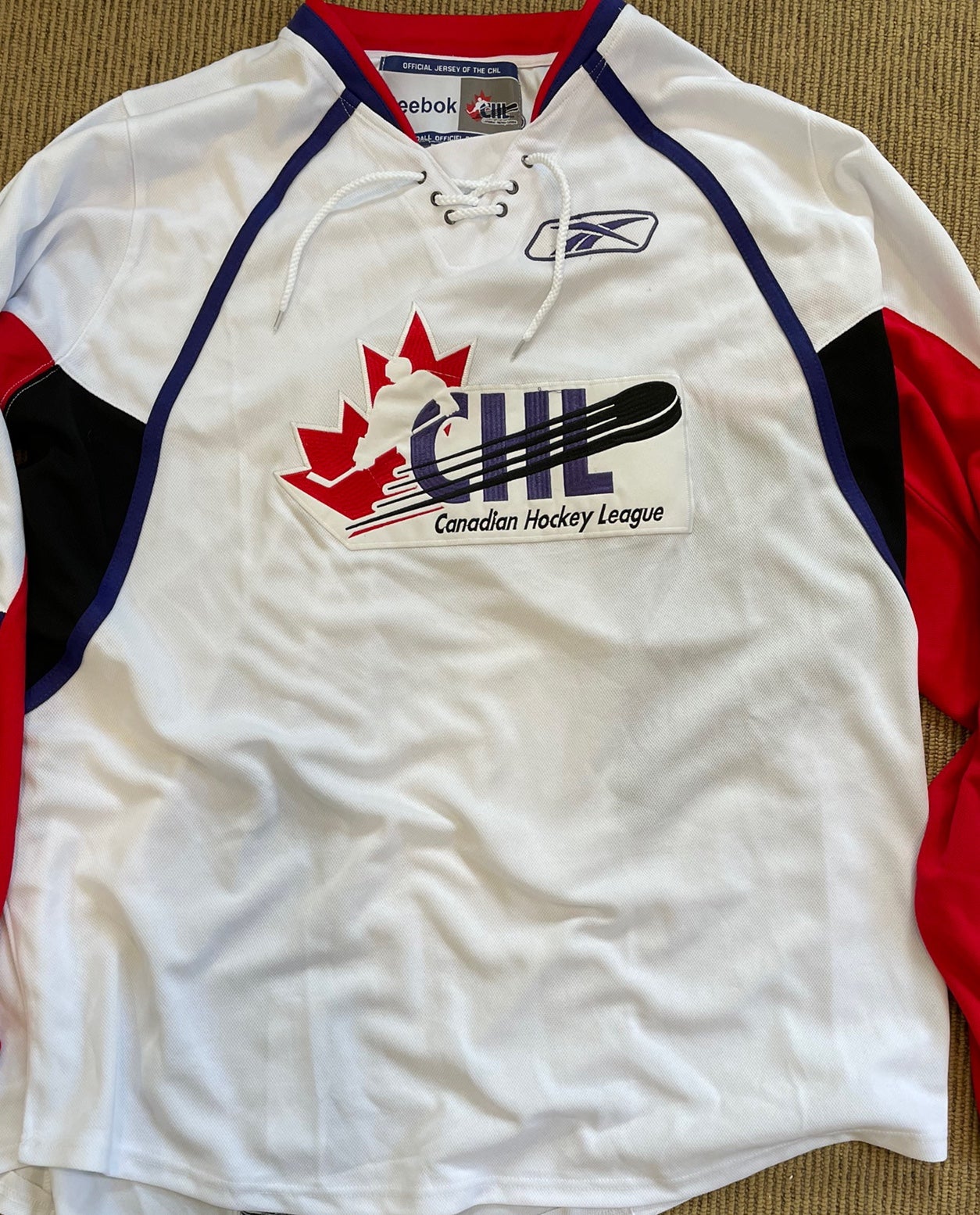 reebok goalie jersey