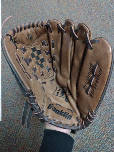 Used Franklin Right Hand Throw Infield RTP Pro Baseball Glove 12"