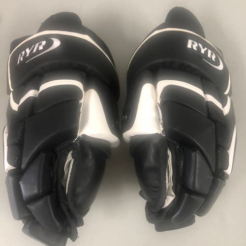 NEW 14” RYR black hockey gloves
