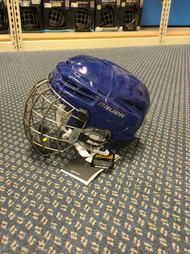 New Small Bauer Re-Akt 100 Helmet Royal