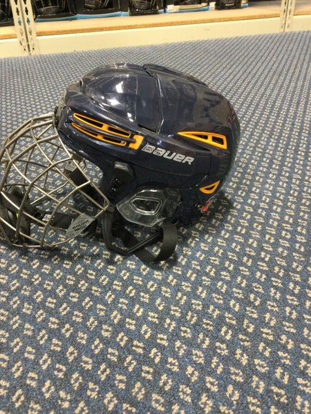 New Small Bauer Re-Akt 100 Helmet Navy