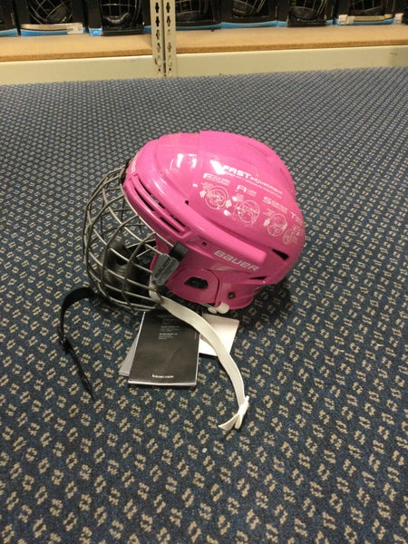 New Small Bauer 2100 Helmet Pink