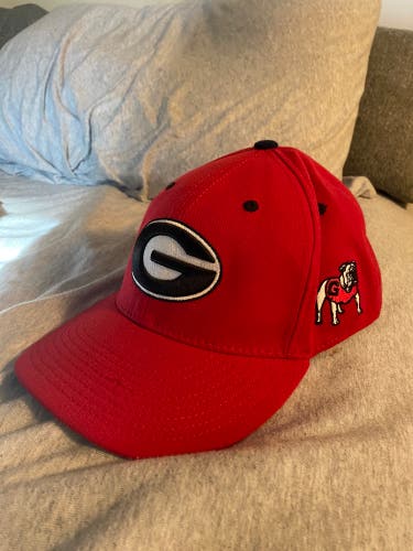 Red Georgia Bulldogs Hat