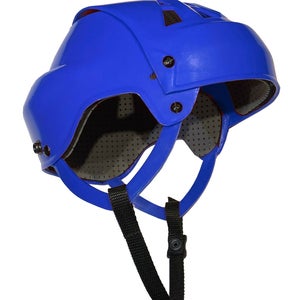 JOFA Style Replica Vintage Style Gretzky Hockey Helmet Hagan H1- Lg/XL Adjustable - (Blue)