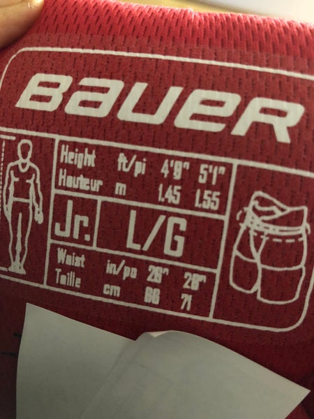 Junior New XL Bauer VAPOR X:40 Hockey Pants