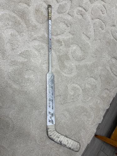 Used Senior CCM Regular Premier II Goalie Stick 25" Paddle