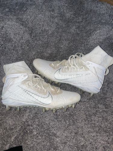 White Used Size 9.0 (Women's 10) Nike Huarache