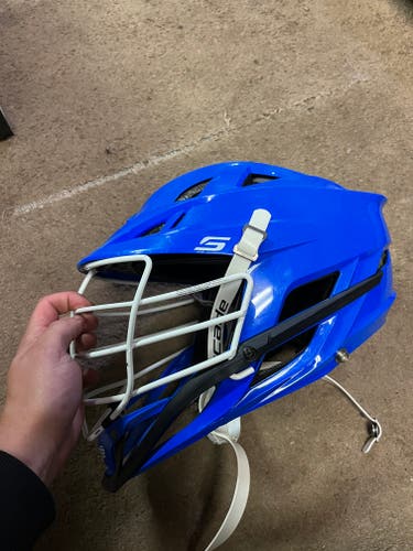 Blue Used Player's Cascade S Helmet