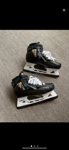 New True Regular Width Pro Stock Size 8 Custom Pro Hockey Goalie Skates