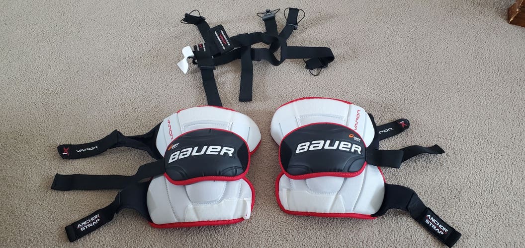 New Bauer Vapor 1X Knee Guards