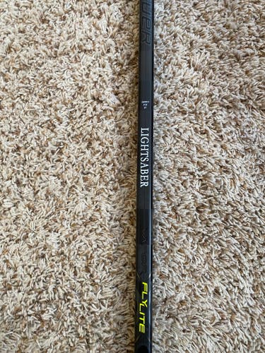 Custom Bauer Vapor FlyLite Left P28 85 Flex Matte Finish “Lightsaber” Hockey Stick