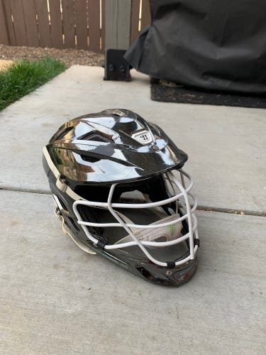 Warrior Burn Helmet Chrome Medium