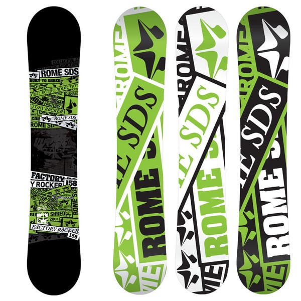 ローム　ROME SDS　GAIAGEROCKER 148 Rome Factory Rocker Snowboard 2018 | Get Boards