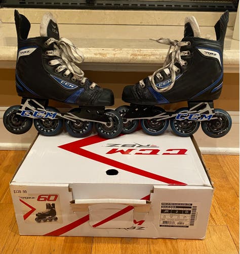 Used CCM RBZ 60 Inline Skates Size 2