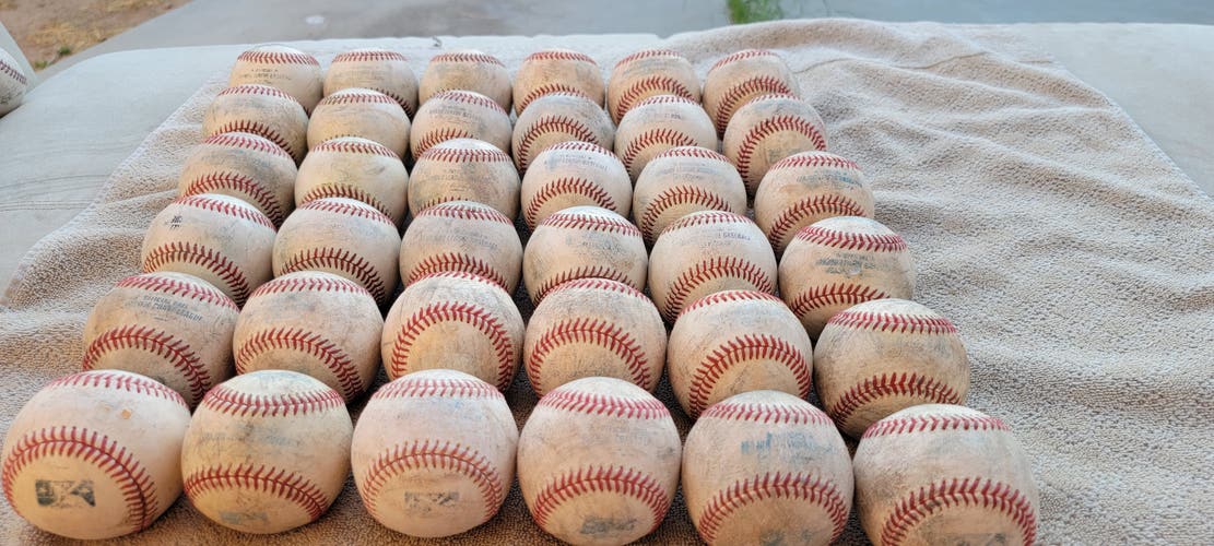 Used Rawlings Official Minor League Baseballs 36 Pack (3 Dozen)