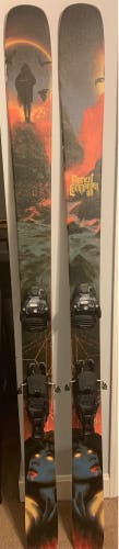 Unisex 2022 All Mountain With Bindings Max Din 13 Commander Skis