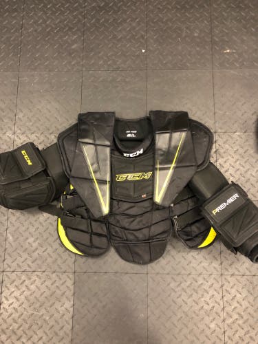 Used Large CCM Premier Pro Goalie Chest Protector