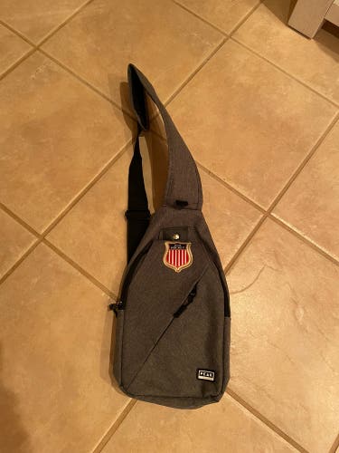 USA Hockey Cross Shoulder Bag