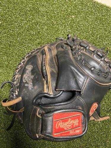 Right Hand Throw 32.5" Heart of the hide Catcher's Glove