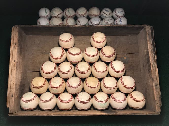(24)Leather Baseballs *[WeShip2Day]* Quality-Top Name Brands