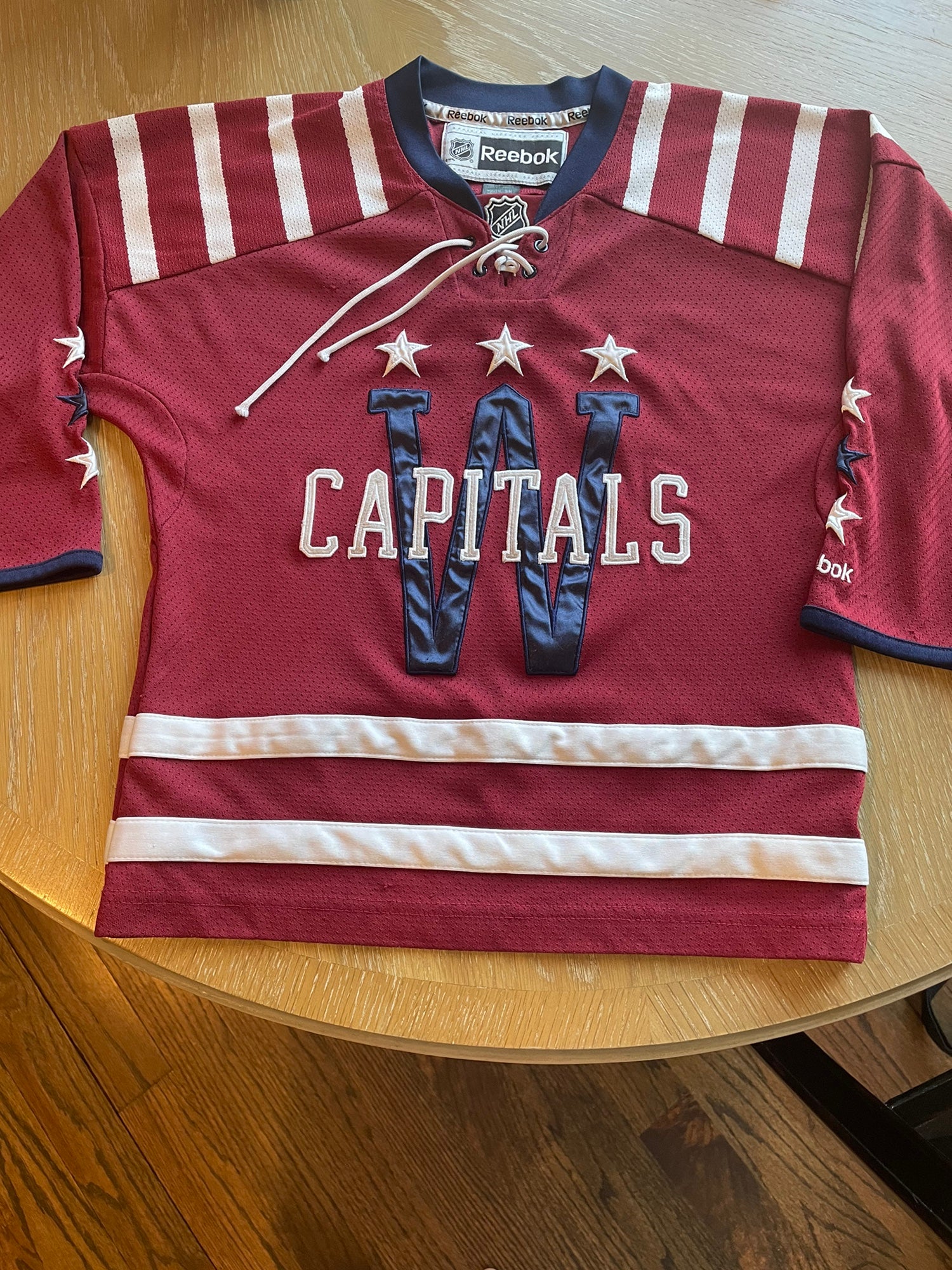 2014-15 Alex Ovechkin Washington Capitals Game Issued Jersey