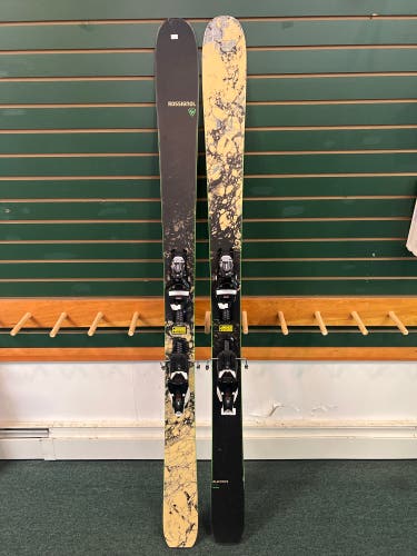 Used  Rossignol With Bindings Max Din 12 Black Ops Skis