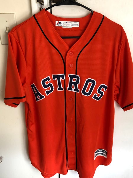 Majestic, Shirts, Houston Astros Button Up Jersey