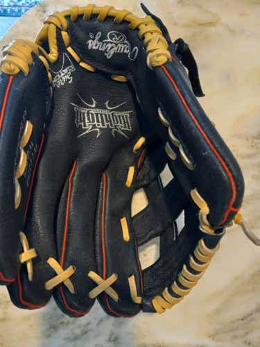 Used Right Hand Throw Rawlings Infield Highlight Series Baseball Glove 11.5"